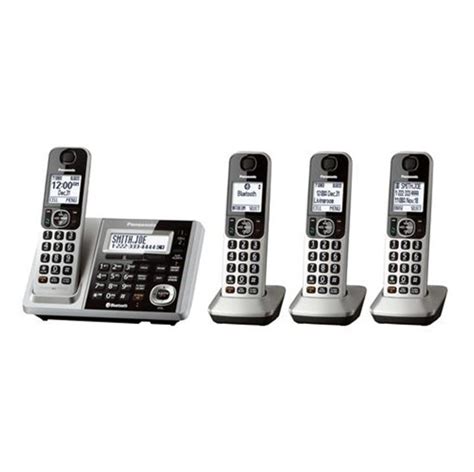 Panasonic 4 Handsets Link2cell Bluetooth Cordless Phone Nexhi