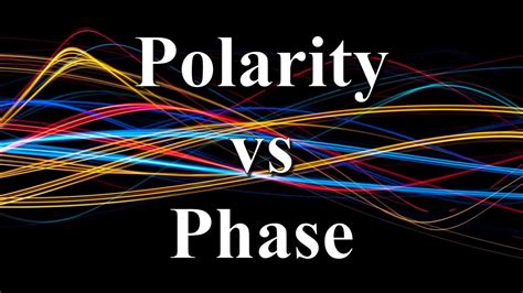 Polarity Vs Phase Why Do I Need To Know This Youtube