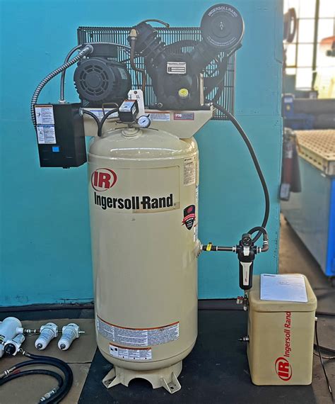 Ingersoll Rand 60 Gallons 2340 Two Stage Air Compressor With Van Air