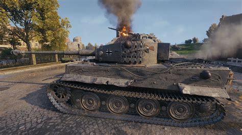 Tiger 1 World Of Tanks Gameplay Youtube