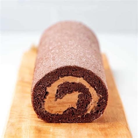 Chocolate Swiss Roll Recipe The Flavor Bender