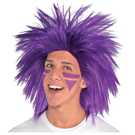 Purple Crazy Wig Party City