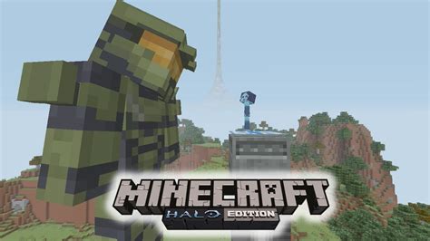 Minecraft Xbox Halo Mash Up Pack Skins And Locations Done Right Youtube