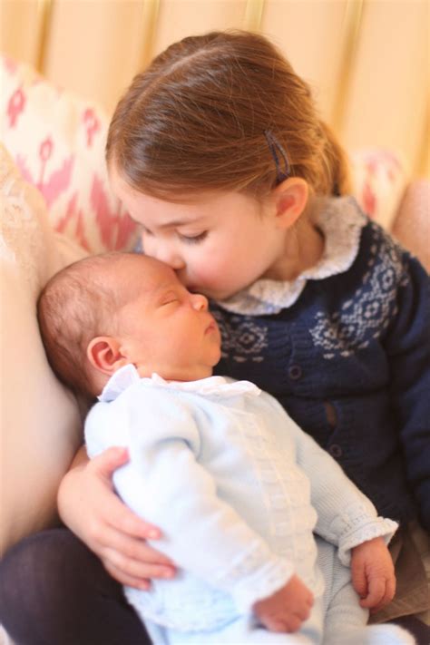 Prince Louis And Princess Charlotte Seen At Home In New Photos Bbc News