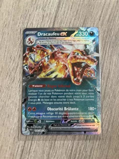 Cartes Pokemon Destin Es De Paldea Dracaufeu Ex Neuf Eur