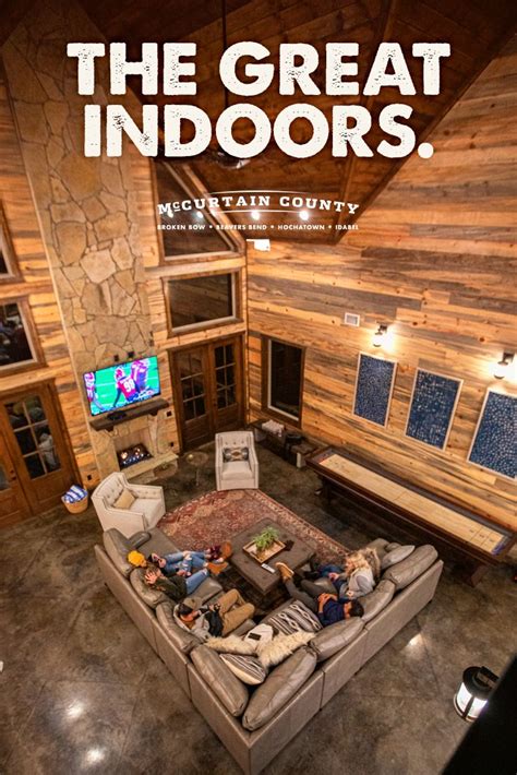 Secure payments, 24/7 support and a book with confidence guarantee The Great Indoors | Oklahoma cabin rentals, Lake cabins ...