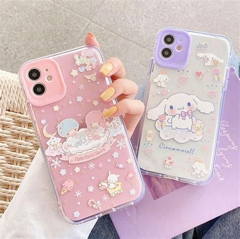 Cute Cinnamoroll Phone Case For Iphone 7 7plus 8 8p X Xs Xr Xs Max 11 11pro 11pro Max 12 12pro