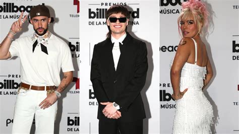 Bad Bunny Peso Pluma y Karol G son galardonados en los Premios Billboard de la Música Latina