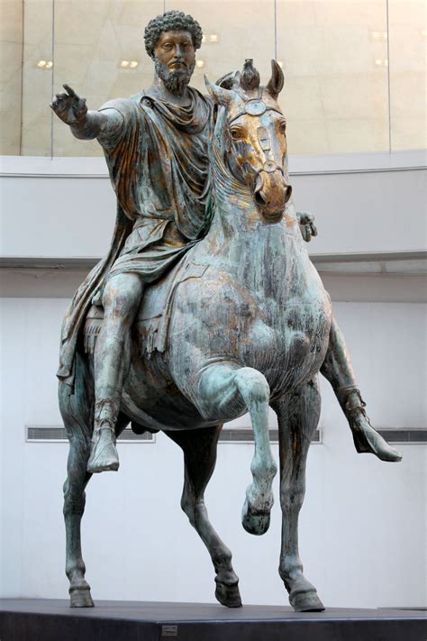 Marcus Aurelius Antoninus Augustus Roman Emperor From 161 To 180 Ad