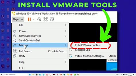 GUIDE VMWARE TOOLS Install On VMWARE Workstation Player Windows YouTube