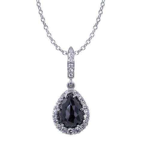 Black Diamond Necklace Jewelry Designs