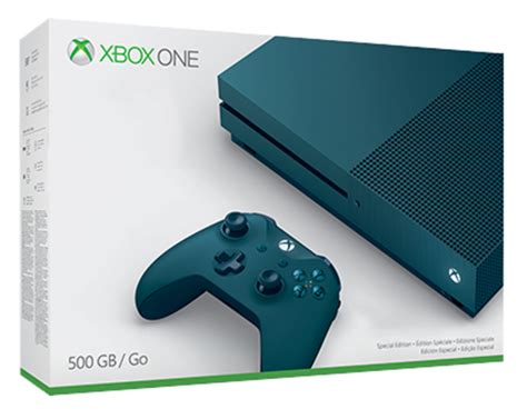 Xbox One S Console Deep Blue 500gb
