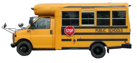 Mini School Bus With Clipping Path Stock Photo Download Image Now