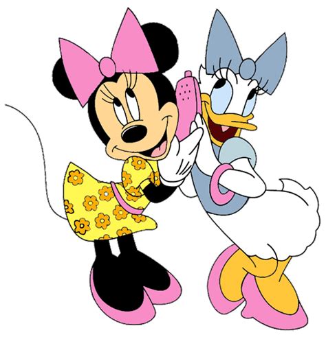 Minnie Mouse And Daisy Duck Clip Art Disney Clip Art Galore