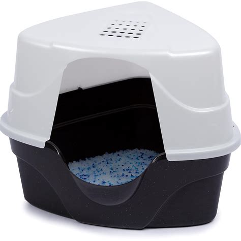 Natures Miracle Advanced Corner Hooded Cat Litter Box Petco