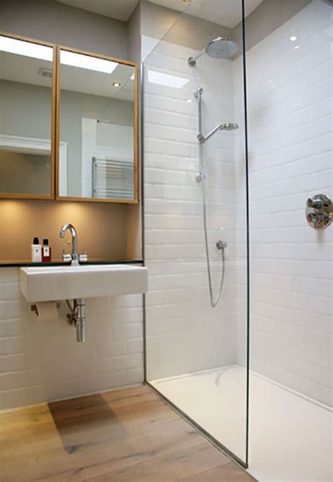 Recessed shower storage options are perfect for those of you lacking storage space, are relatively easy to create, and represent a novel addition to most bathrooms. 11 Brilliant Walk-in Shower Ideas for Small Bathrooms in ...