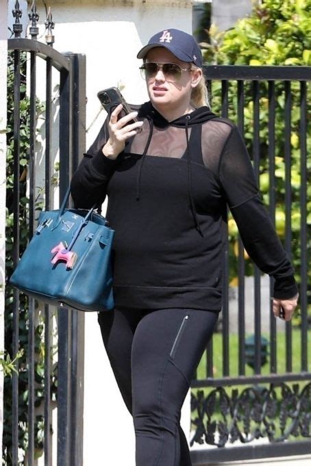 Rebel Wilson Heading To A Crossfit Class In Los Angeles Famousfix