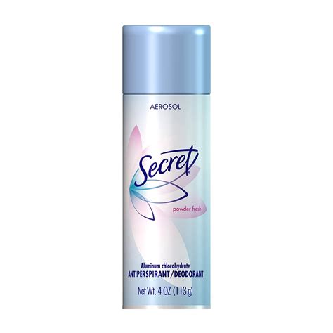 Secret Original Powder Fresh Scent Womens Aerosol Antiperspirant