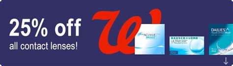 25 Off Walgreens Contacts Coupon Promo Codes 2023