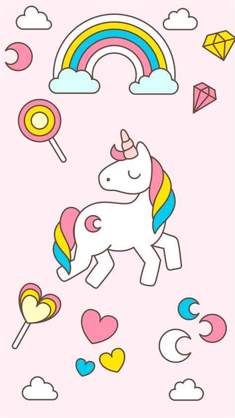 Cute Unicorn Hd Iphone 6 Wallpaper Background