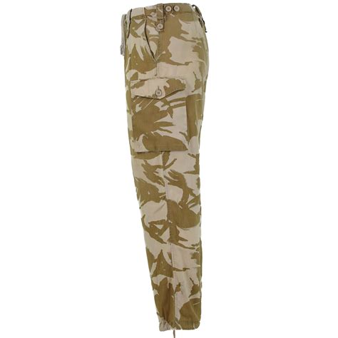 Original British Army Desert Camouflage Pants Lightweight Combat