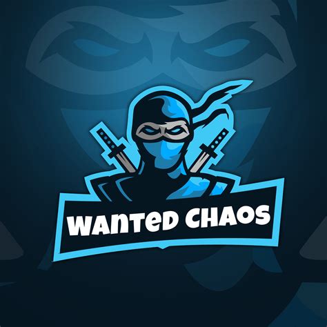 Cropped Blue Ninja Logopng Gamingclan Wanted Chaos