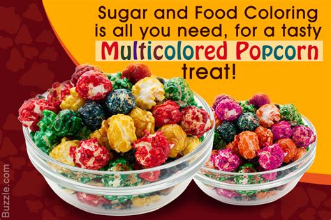 How To Make Multicolored Popcorn That Youll Want To