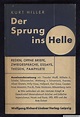 Kurt Hiller - Der Sprung ins Helle. ERSTE AUSGABE 1932 - signiert! | eBay