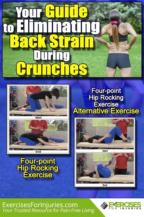 If You Have Back Pain During Sit Ups Or Crunches Try These Movements