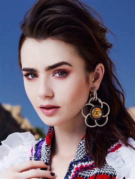 Lily Collins By Rachell Smith For Glamour Mexico July 2017 Lily Jane
