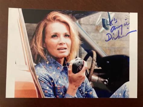 Angie Dickinson Actress And Movie Star Police Woman Autographed 4x6