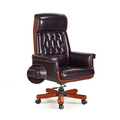 High Quality Boss Chair Ceo Luxury Wooden Executive Bent Wood Ripple
