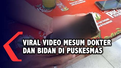 Viral Video Mesum Dokter Dan Bidan Di Puskesmas Jember Beredar Di Grup Media Sosial Youtube