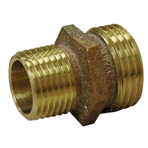 Brass Garden Hose Fitting Male Hose To Male Pipe