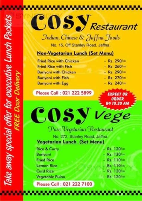 These days, chinese food has become an important part of the indian cooking scene and that's why restaurants are dedicated towards their menu for chinese food. Indian, Chinese, Jaffna Vegetarian & Non Vegetarian ...
