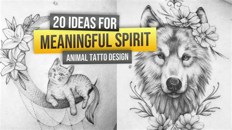 25 Ideas For Meaningful Spirit Animal Tattoo Designs