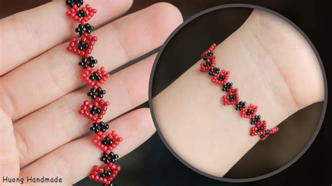 Heart Beaded Bracelet For Valentines Day Youtube