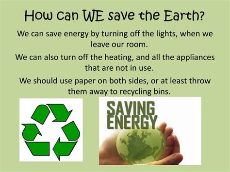 Ppt How To Save The Environment Powerpoint Presentation Id1622785