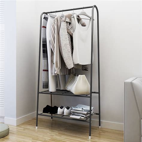 Other Office Floor Clothes Rack Mobile Clothes Tree Rack Bedroom