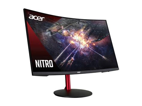 Acer Nitro Xz Q Pbmiiphx Hz Curved Gaming Monitor Newegg