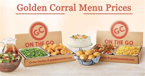 Golden Corral Menu Prices Updated Enjoy Endless Buffets
