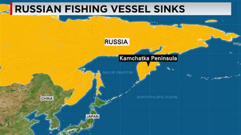 Russian Trawler Sinks Off Kamchatka Peninsula 54 Dead Cnn