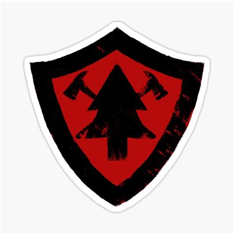 Firewatch Game Logo Sticker Spacesamela