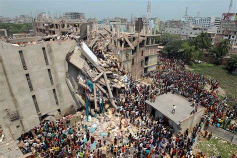 Bangladesh Building Collapse Due To Shoddy Construction