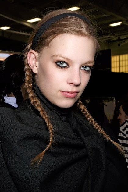 Pigtails 2015 Hairstyle Trends Teen Vogue