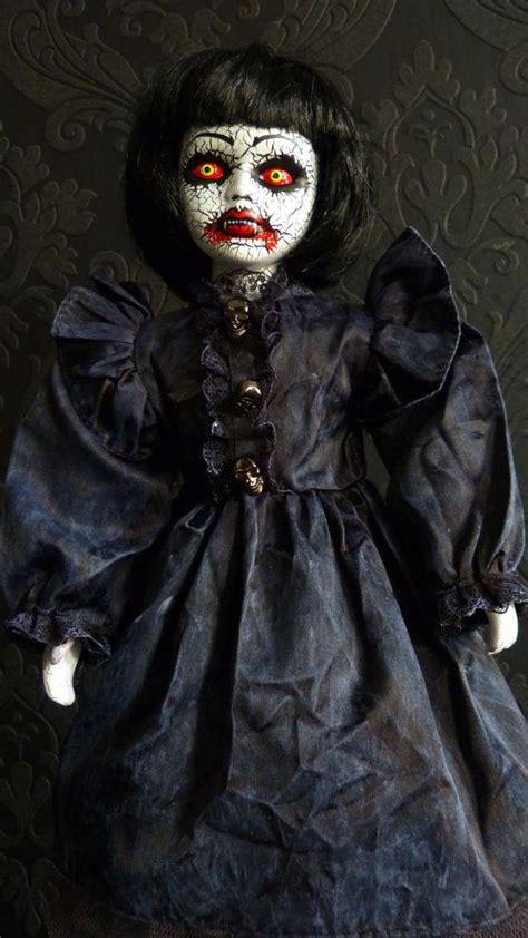 Carmilla Vampire Doll Creepy Doll Sinister Doll Gothic Etsy Uk