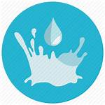 Water Icon Drop Chlorine Splash Icons Clipart