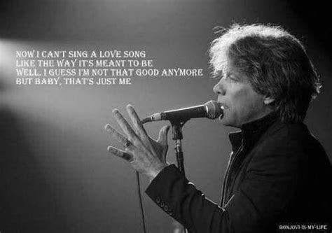 C'est rien, mais certains sentiments. Bon Jovi Lyrics - Always | Bon jovi always, Jon bon jovi ...