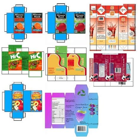 Juice Boxes Imprimibles Para Muñecas Como Hacer Miniaturas