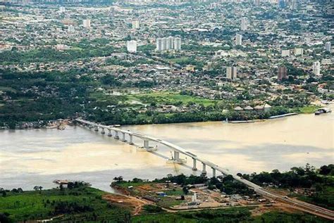 Ponte Sobre Rio Madeira Porto Velho Rond Nia City City Photo